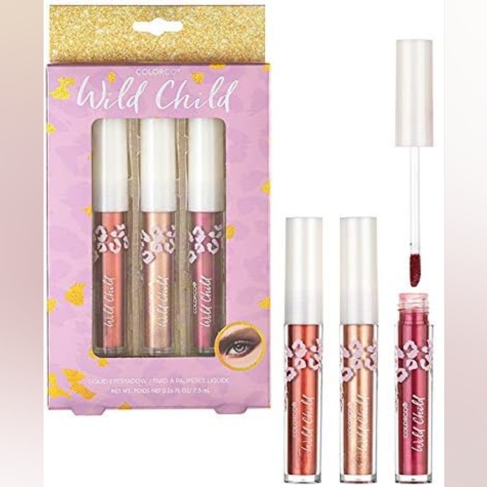 COLORCO Wild Child Liquid Eyeshadow Trio, NEW